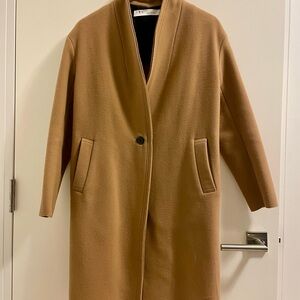 IRO Paris, Wool Coat in Camel